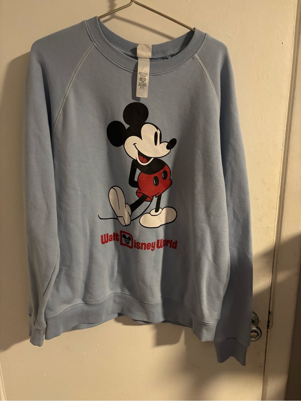 Disney Parks Walt Disney World Mickey Mouse Crewneck Sweatshirt Blue L
(1242)